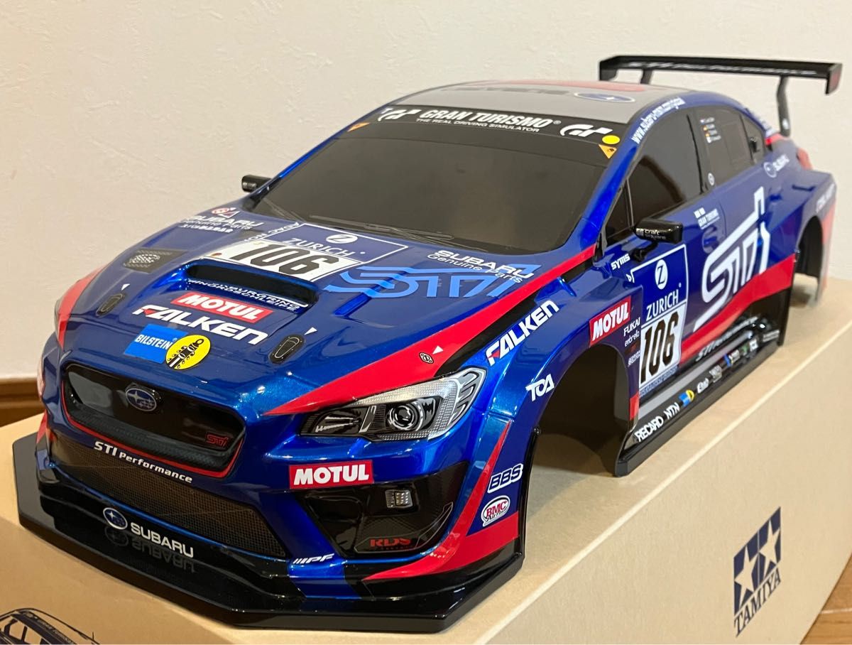 タミヤ SUBARU WRX STI NBRチャレンジ ラジコンボディ【未使用