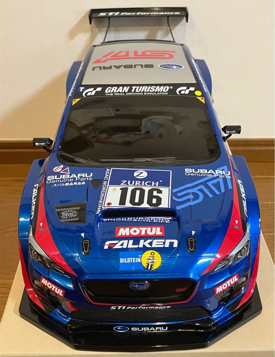 タミヤ SUBARU WRX STI NBRチャレンジ ラジコンボディ【未使用
