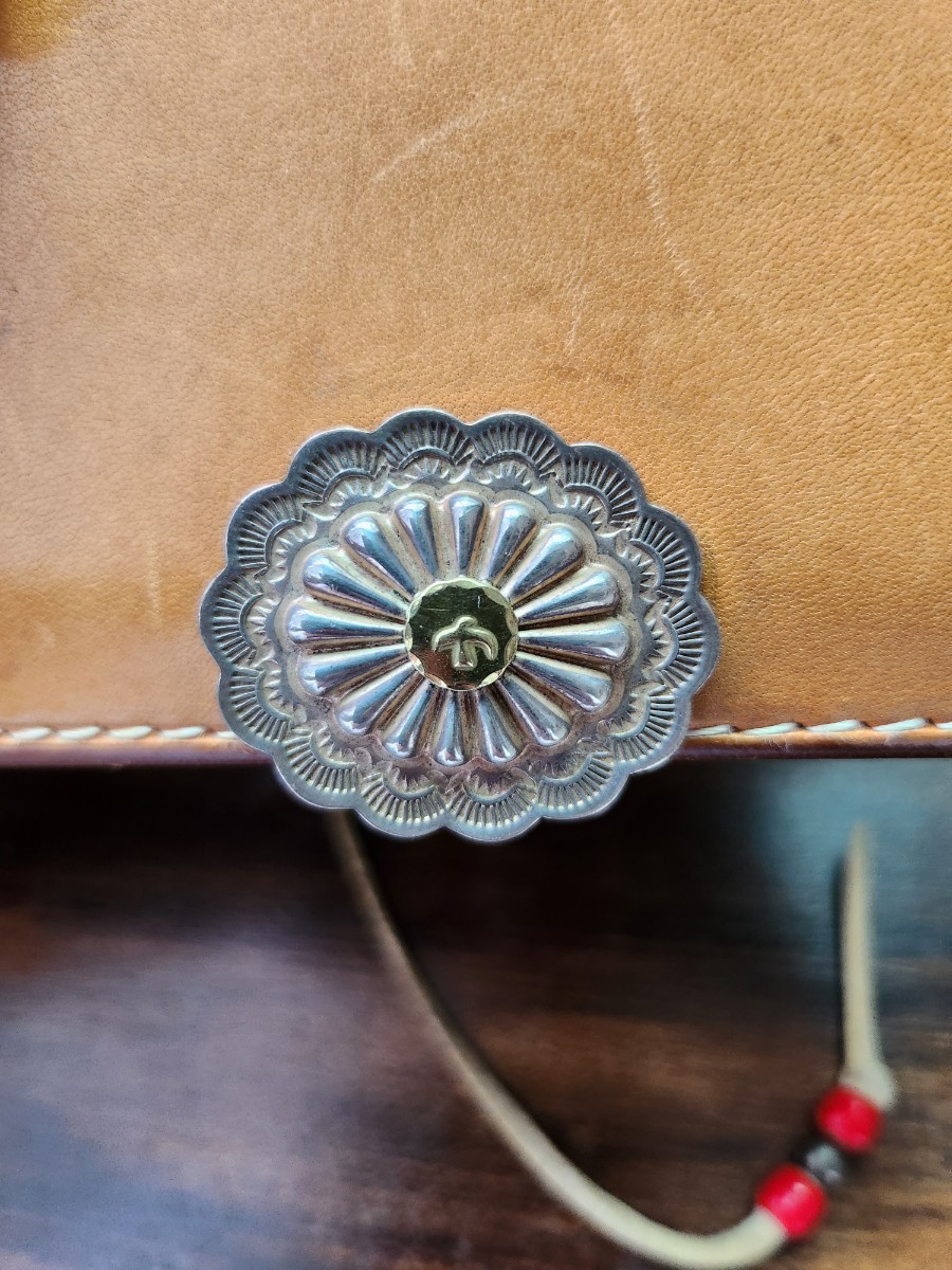 美品】ゴローズ goro's カードケース カスタム18kフラワーコンチョ