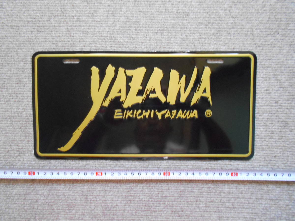 Yahoo!オークション - 矢沢永吉 E.YAZAWA ナンバープレート フデロゴ