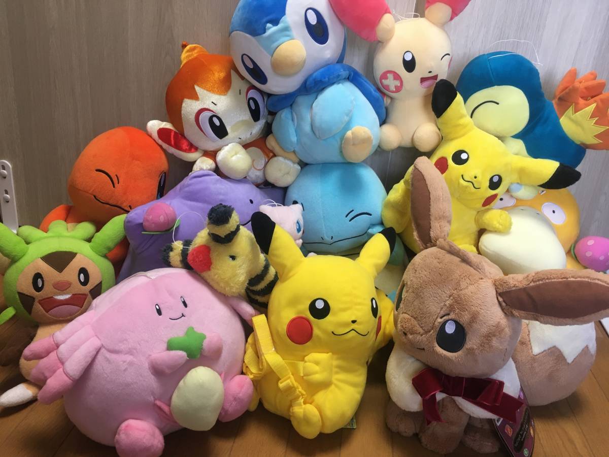 ポケモン ぬいぐるみ まとめて ② 15体セット ポケットモンスター