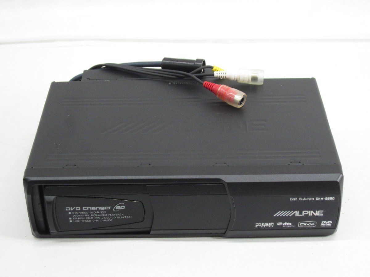 Yahoo!オークション - ALPINE アルパイン DHA-S690 6連奏DVDチェンジャ