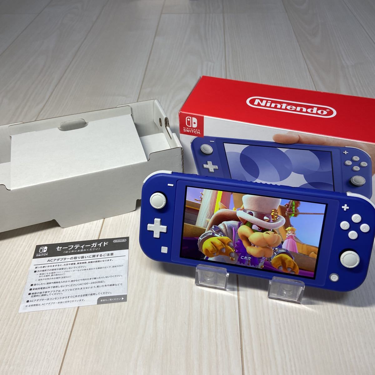 2021年製Nintendo Switch Liteブルー 動作確認・初期化済みの完動品 SD
