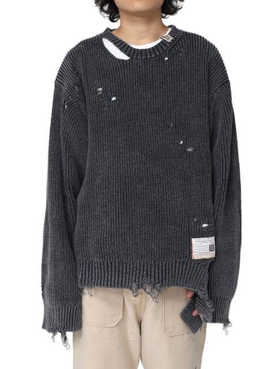 MAISON MIHARA YASUHIROメゾンミハラヤスヒロ ダメージニット｜Yahoo