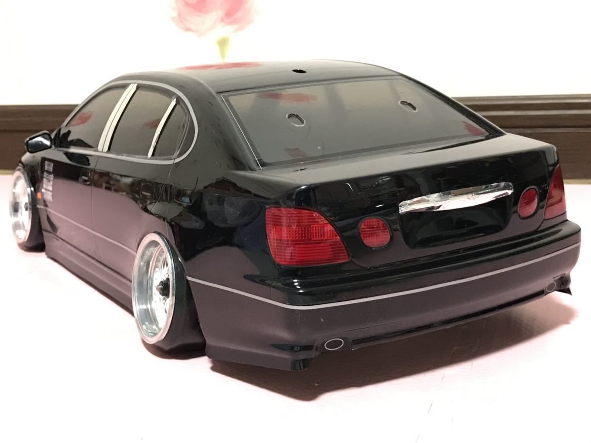 送料無料 1/10 トヨタ アリスト JZS161 塗装済 未走行 ラジコンボディ