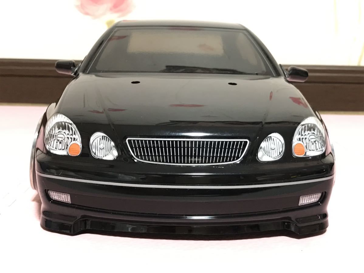 送料無料 1/10 トヨタ アリスト JZS161 塗装済 未走行 ラジコンボディ