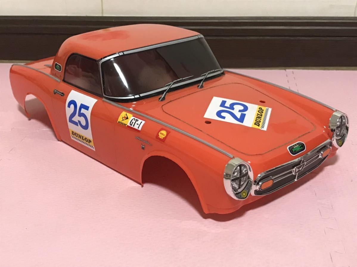 送料無料 未走行 Mシャーシ用 ホンダ S800 レーシング ラジコンボディ