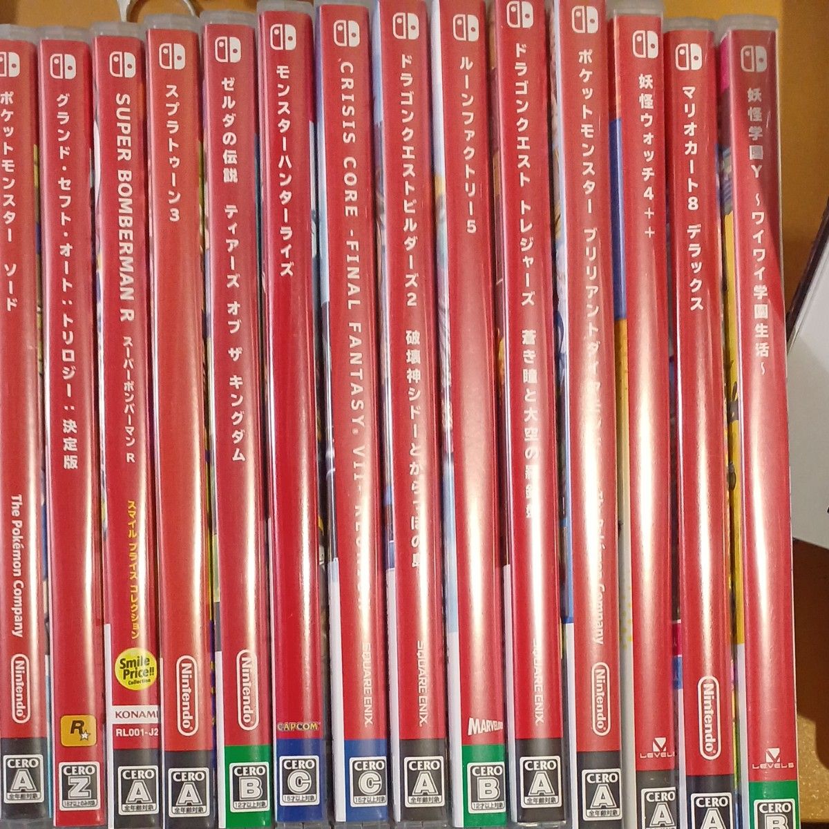 Switch ソフト 24個セット Nintendo 任天堂 スイッチ まとめ売り