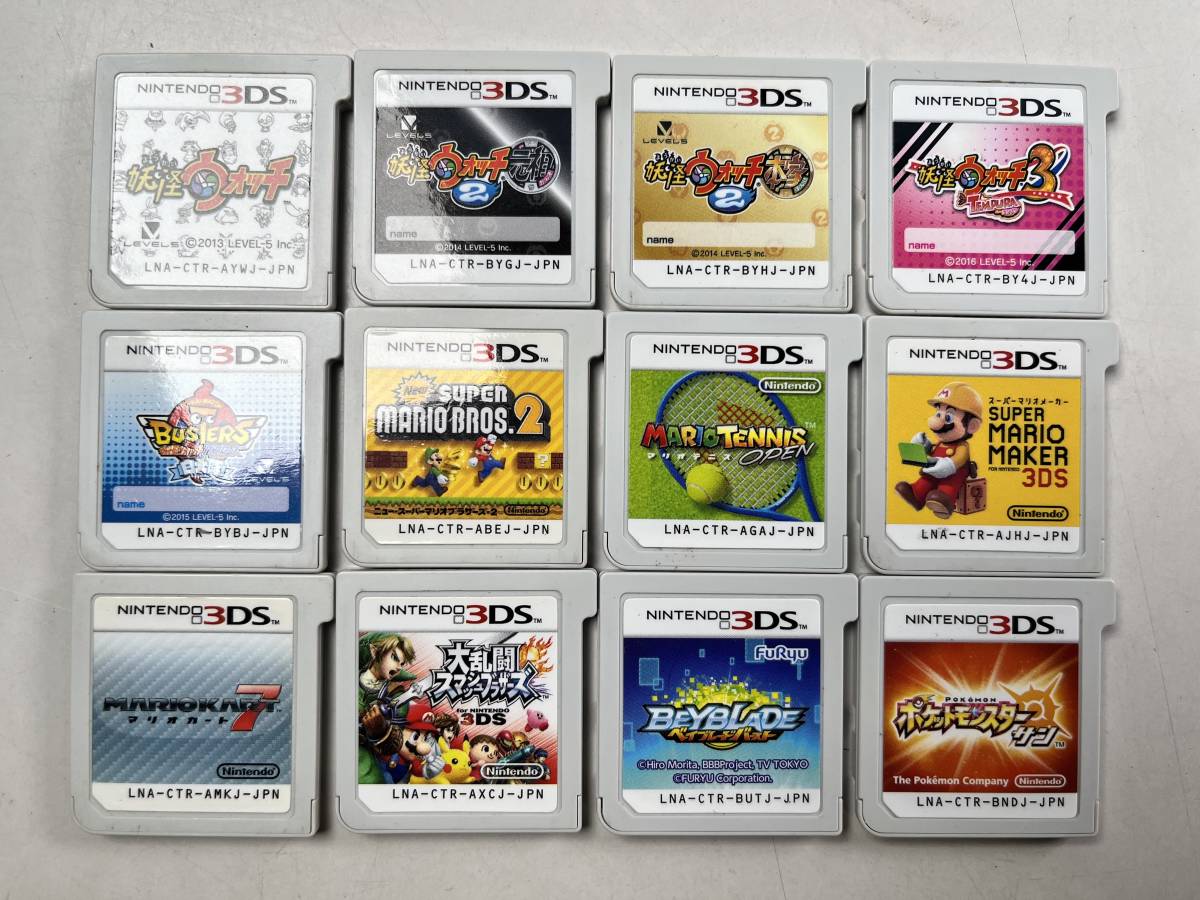 Yahoo!オークション - Nintendo 3DS ソフト 12枚 まとめ 任天堂 ニン