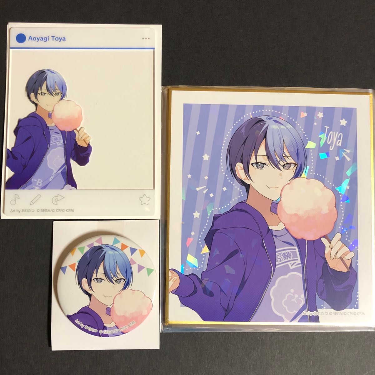 プロセカ 神高文化祭 缶バッジ 色紙 青柳冬弥 アクリルカード｜Yahoo