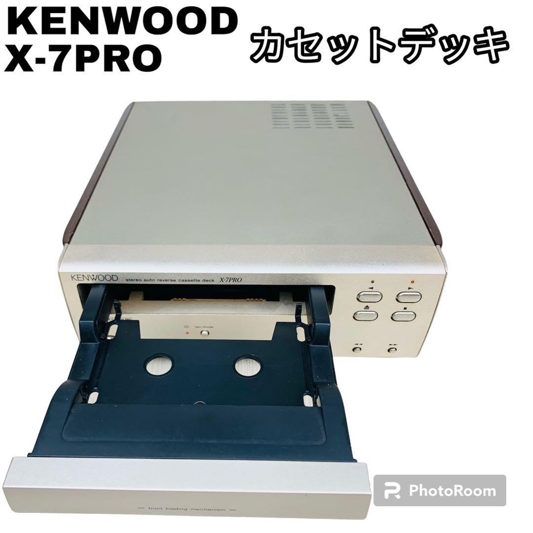 Yahoo!オークション - 完動品 KENWOOD カセットデッキ フロントローデ