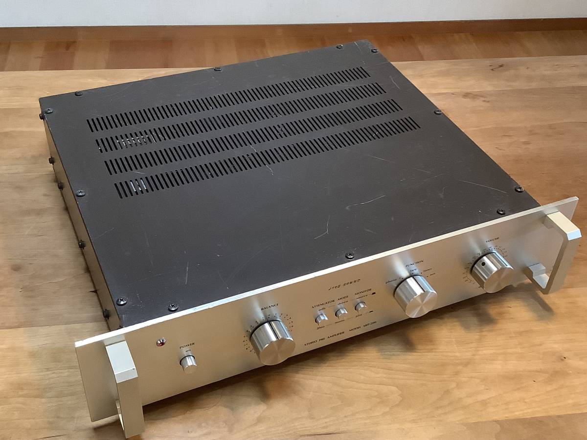Yahoo!オークション - 希少 三栄無線 真空管プリアンプSRP-200 全段SR
