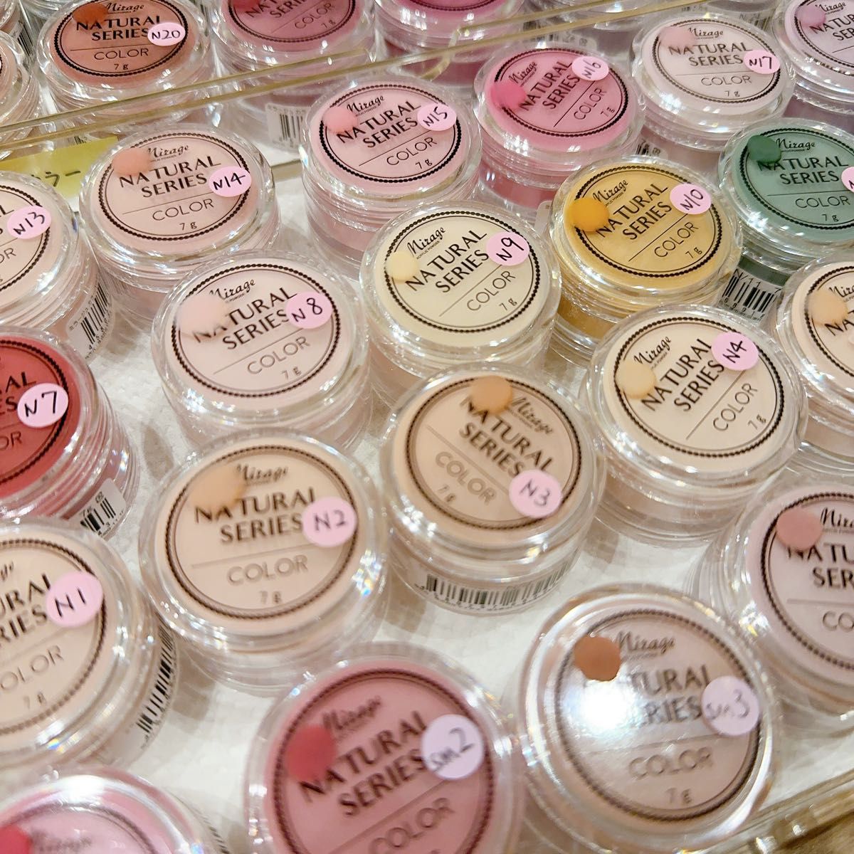 ミスミラージュ アクリルパウダー 7g 48個セット 新品未使用 カラー