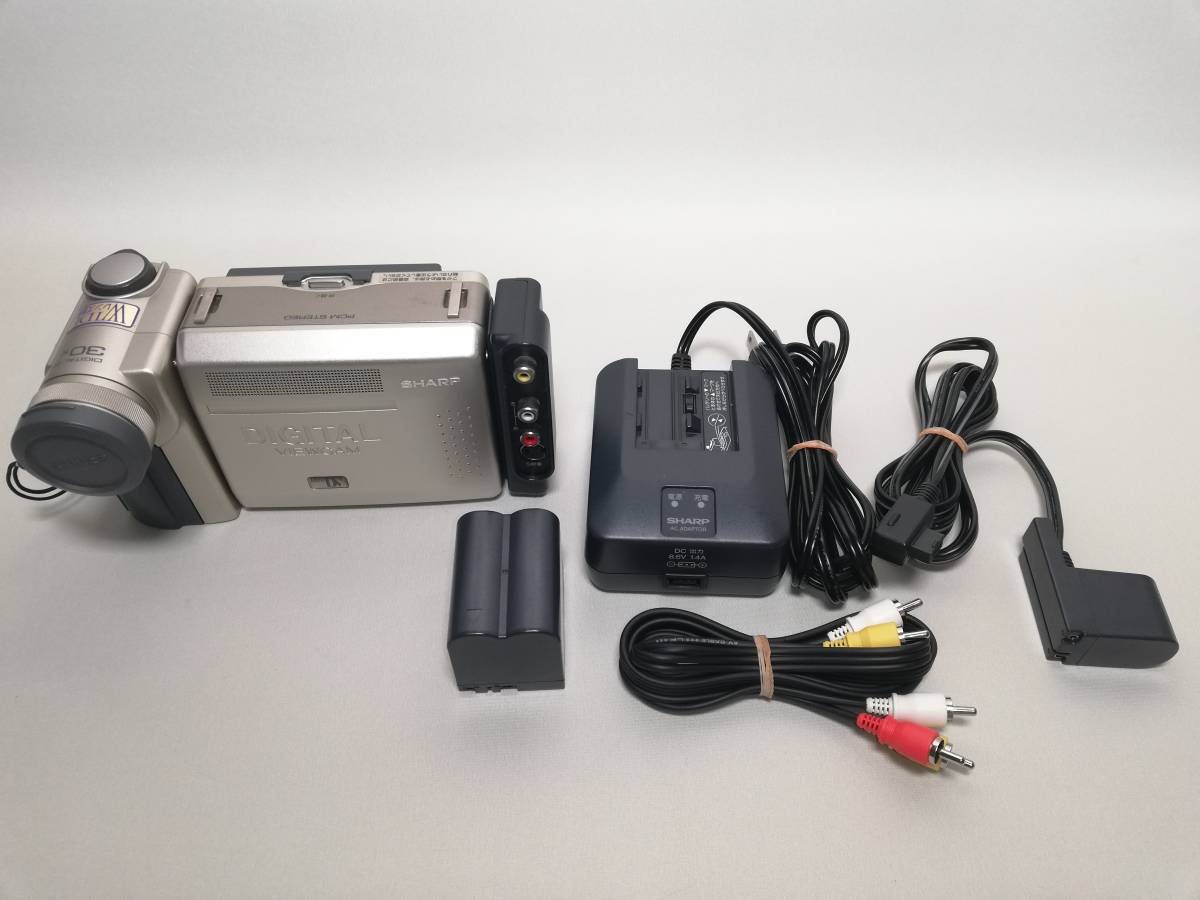 ダビングに最適】SHARP MiniDVビデオカメラ VL-EX3｜Yahoo!フリマ（旧