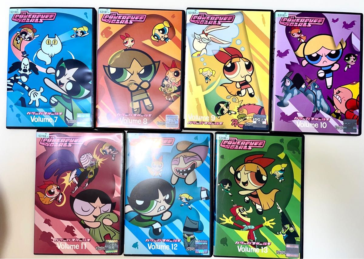 パワーパフガールズ全13巻セット DVD 日本語版 映像特典付き｜Yahoo