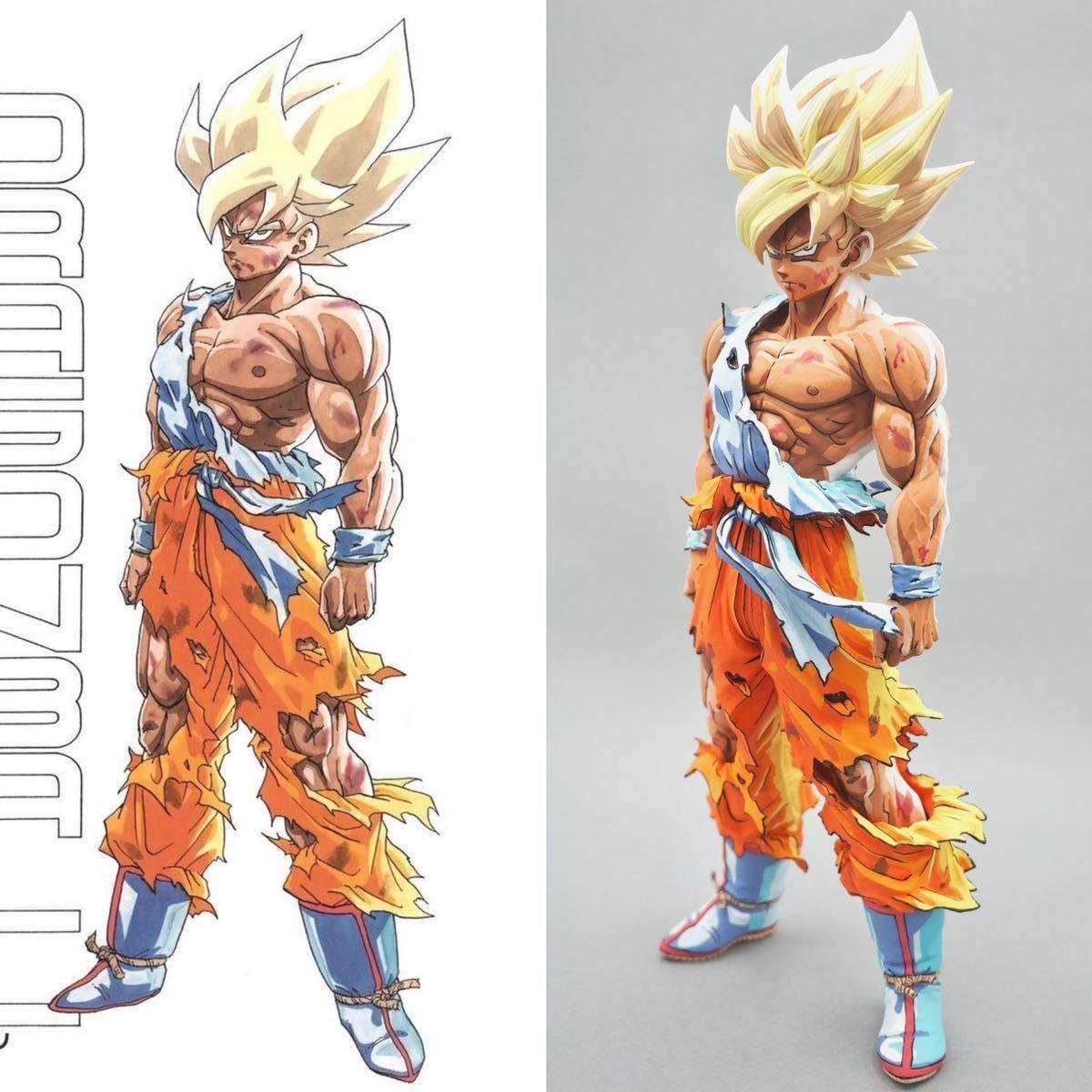 ドラゴンボールフィギュアアニバーサリースーパーサイヤ人孫悟空二次元