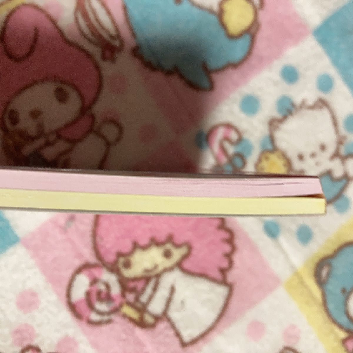 中古 ハローキティ 大きめ メモ レア 昔 エンジェル キティ ミミィ