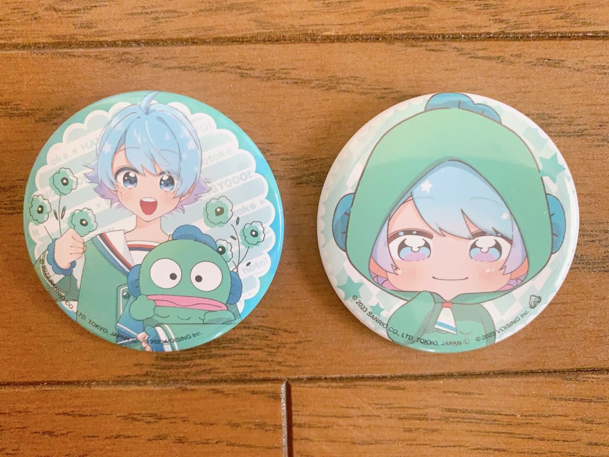 いれいす ランダム缶バッチ サンリオキャラ ほとけ デフォ等身大セット