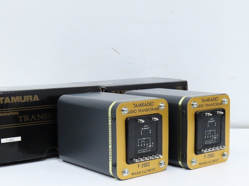 Yahoo!オークション - 【未使用】TAMURA F-2003 出力トランスペア F20