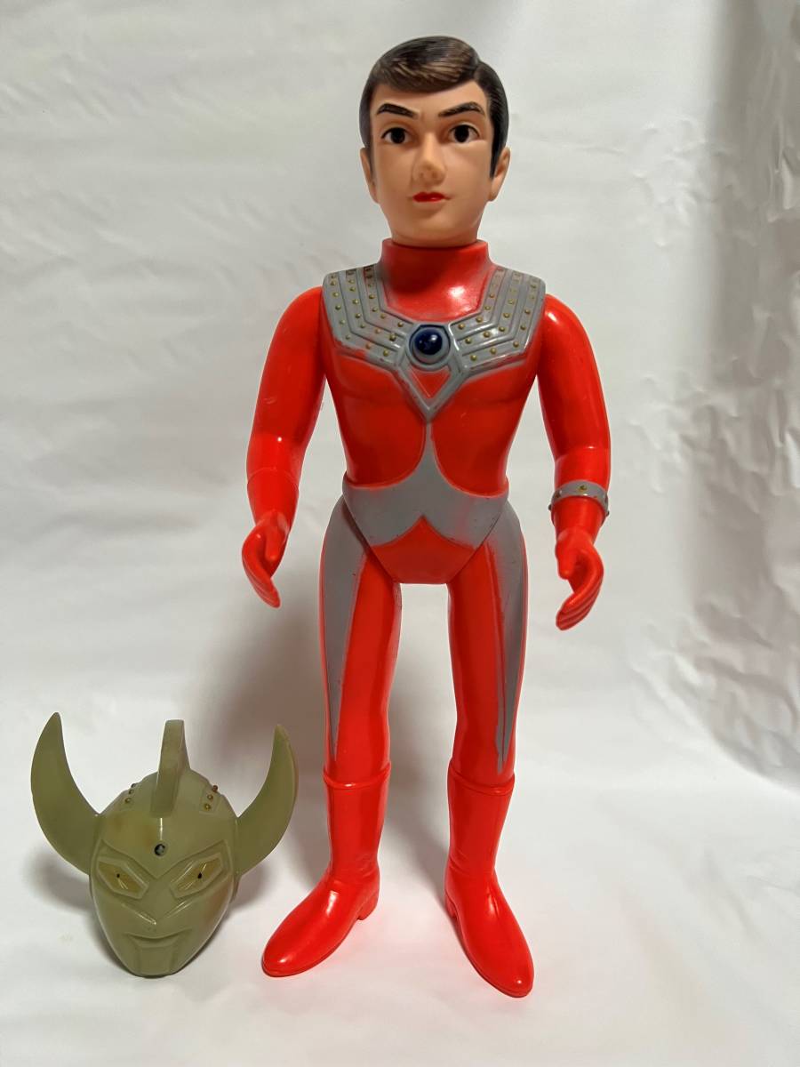 ブルマァク☆ウルトラマンタロウ☆1970年代の希少ソフビフィギュア☆約