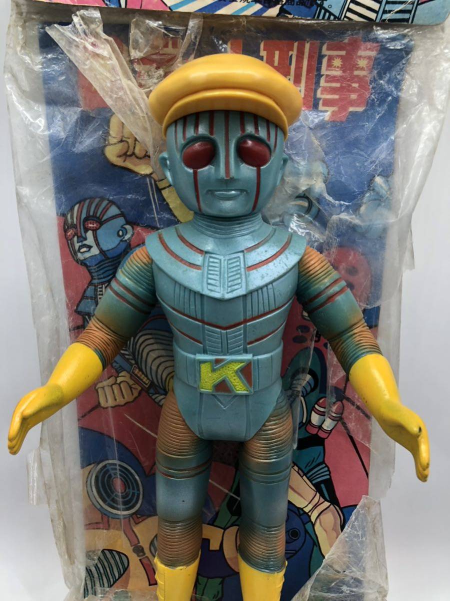 Yahoo!オークション - ロボット刑事 ソフビ 旧バンダイ 当時物 昭和レ