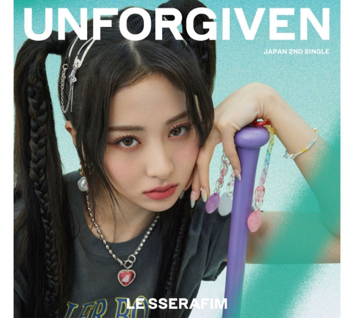 ラキドロ第1弾 封入特典つき】LE SSERAFIM ユンジン UNFORGIVEN 日本語