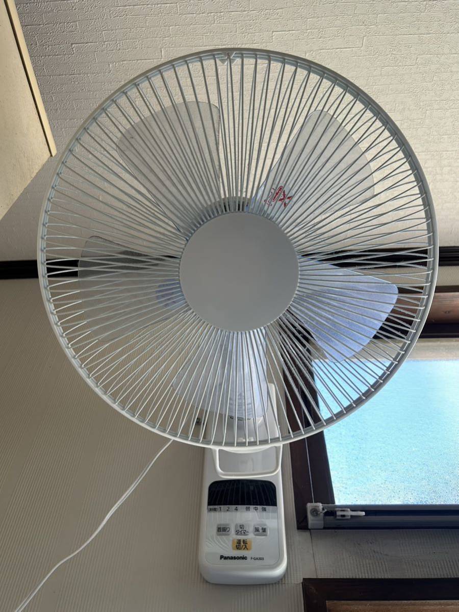 Yahoo!オークション - Panasonic【壁掛け扇風機 F-GA303】