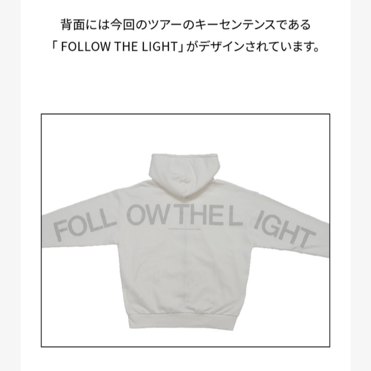 SEVENTEEN FOLLOW TO JAPAN ジップアップ フーディー Mサイズ トレカ