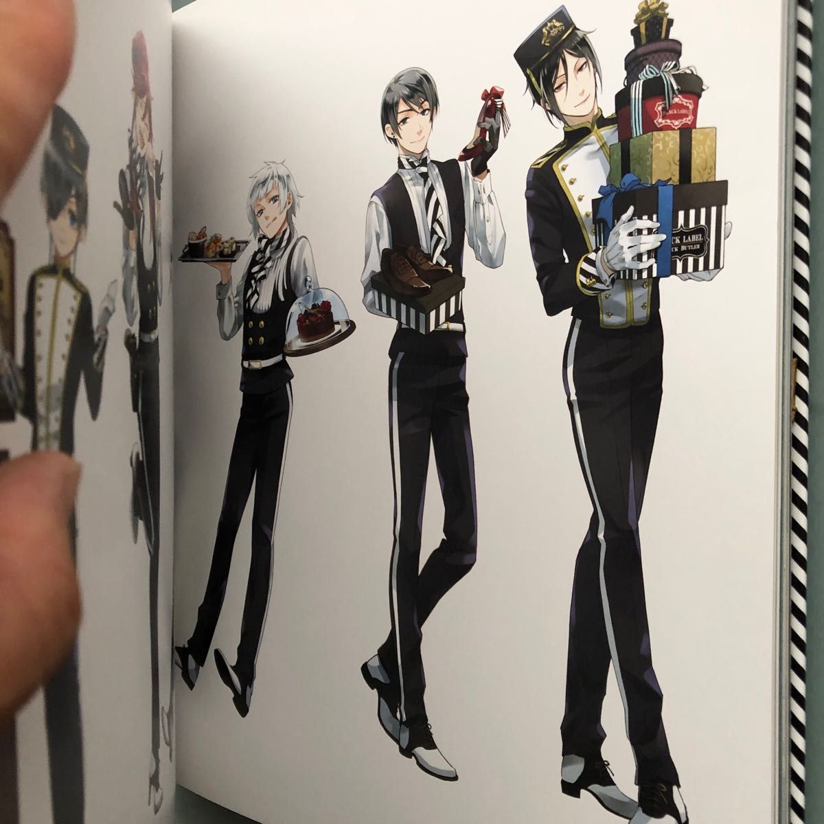 セット】黒執事 画集1.2 と原画展パンフレット 枢やな画集 黒執事 1〜4