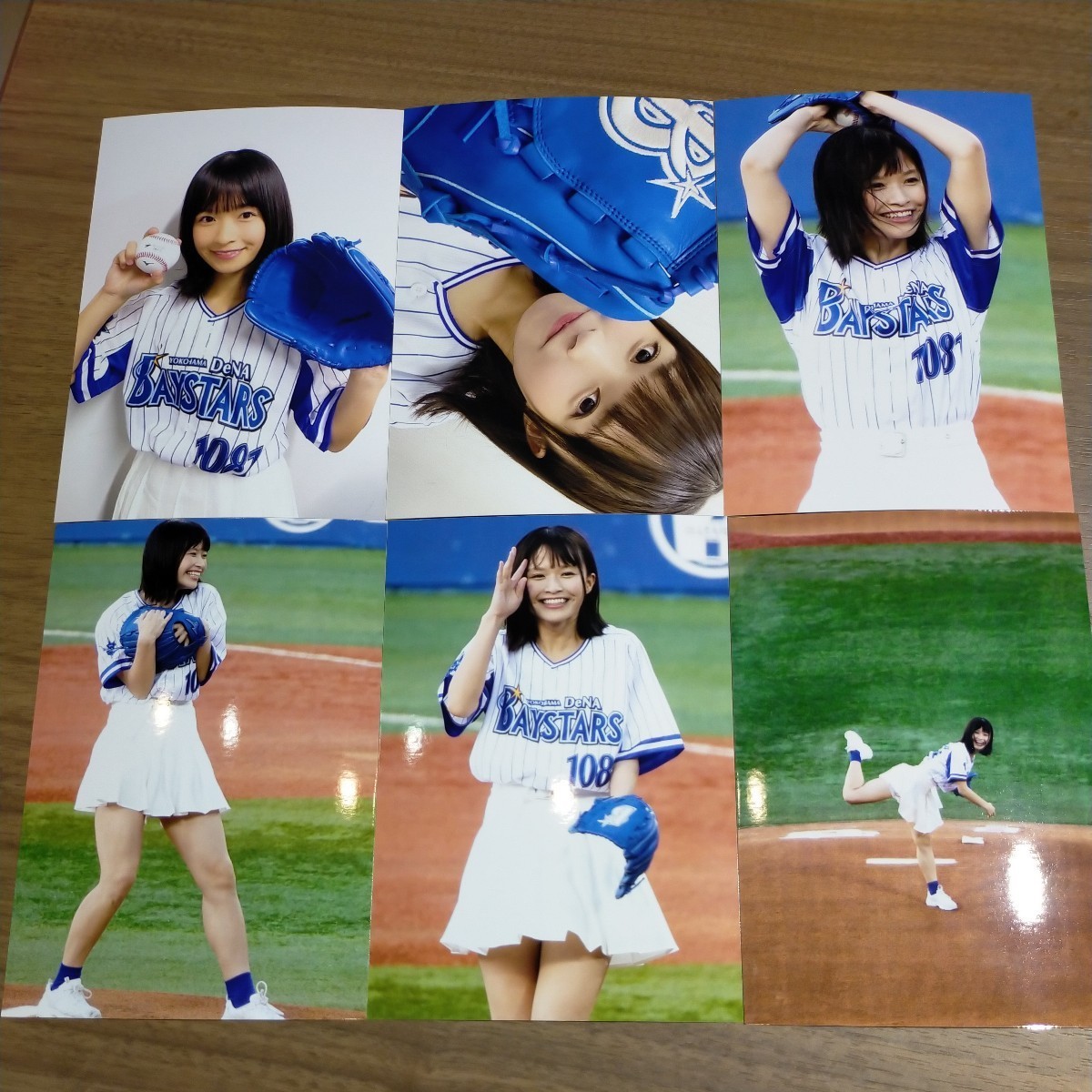 百川 晴香 始球式 直筆サイン 百川 晴香 始球式 直筆サイン 百川 晴香