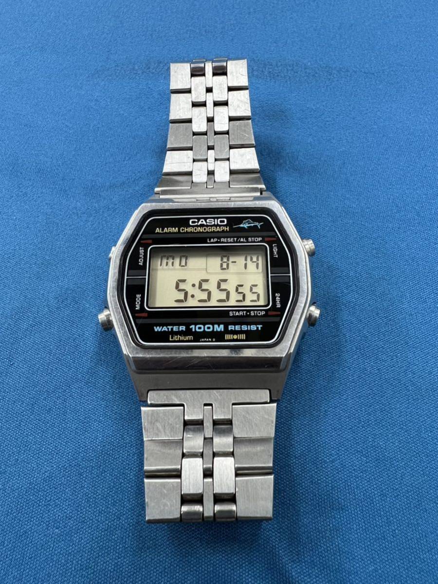 Yahoo!オークション - 美品 カシオ カジキ アラームクロノグラフ W-750