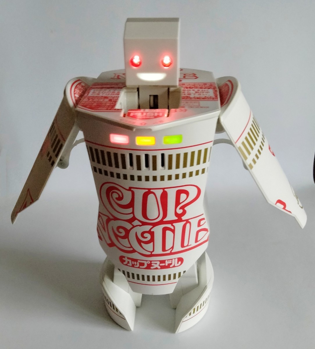 激レア 当時物 非売品 日清 花のワルツを踊る カップヌードル ロボ