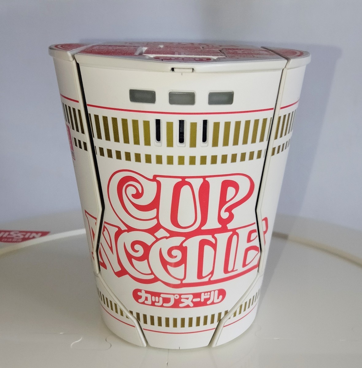 激レア 当時物 非売品 日清 花のワルツを踊る カップヌードル ロボ