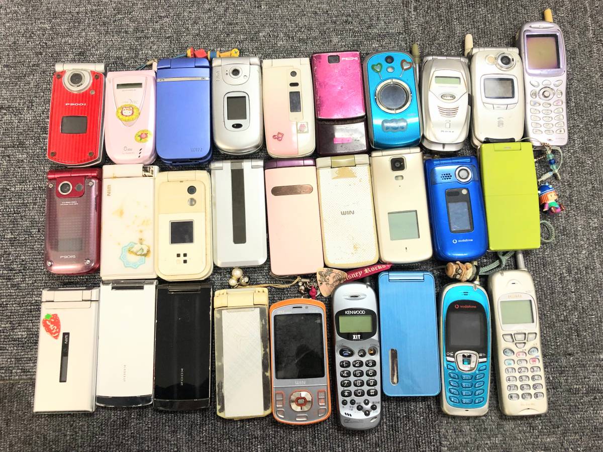Yahoo!オークション - 1円~ ガラケー まとめ売り 携帯電話 ケータイ PH