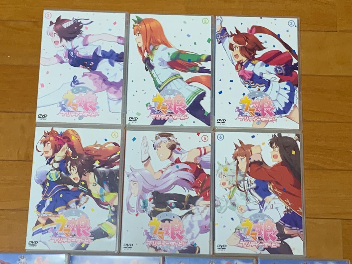 アニメ ウマ娘 プリティーダービー 第1&2期DVD 全10巻セット｜Yahoo