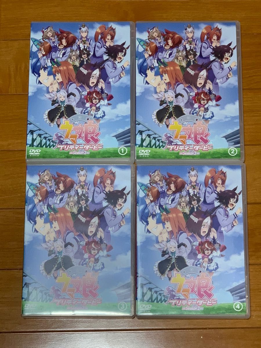 アニメ ウマ娘 プリティーダービー 第1&2期DVD 全10巻セット｜Yahoo