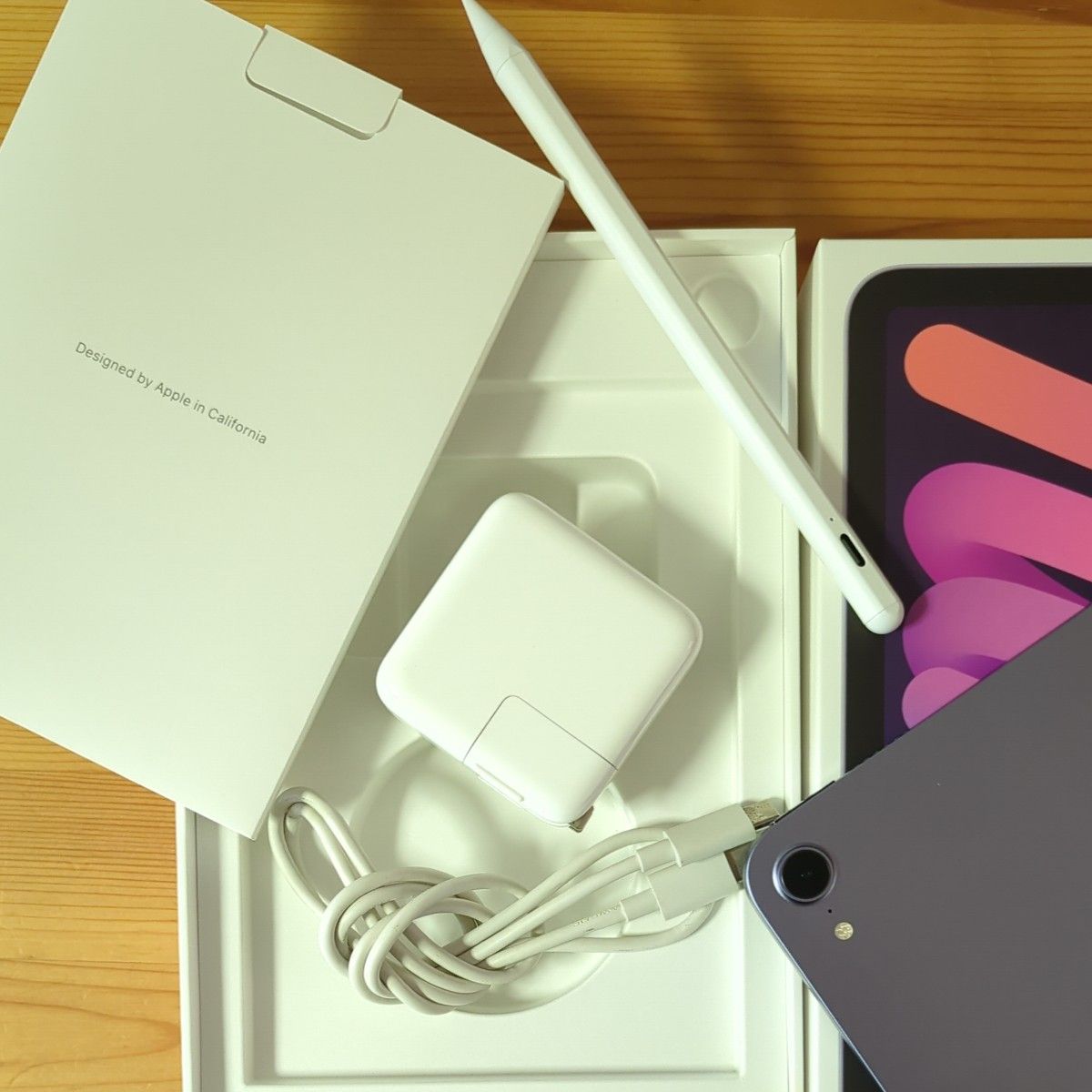 iPad mini Wi-Fi 64GB 第6世代 パープル 2021年モデル 画面スレあり