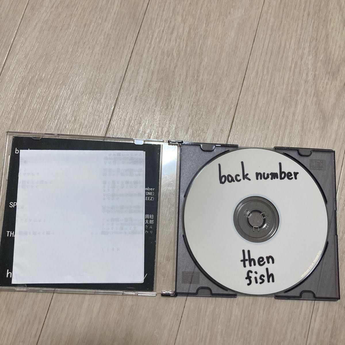 backnumber then fish デモCD｜Yahoo!フリマ（旧PayPayフリマ）