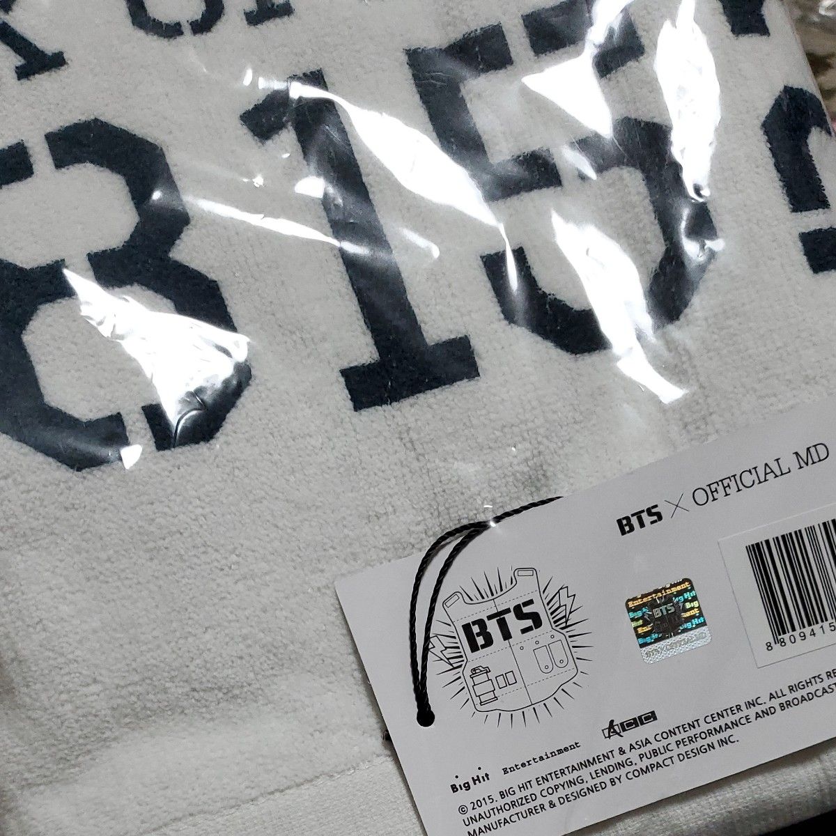 BTS レア初期グッズ 2015 コンサートグッズ wake up ビッグタオル