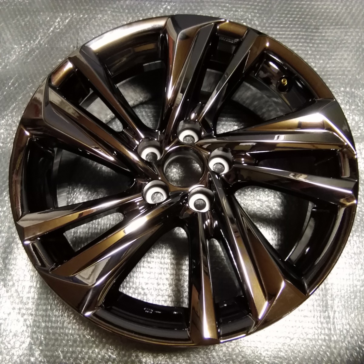 送料無料 220 クラウン 後期 RSアドバンス 純正ホイール 1本