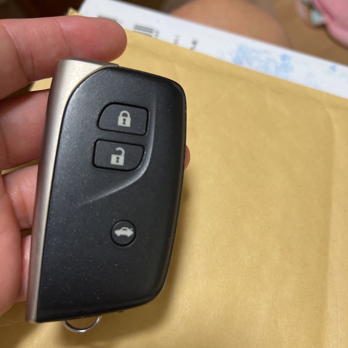 美品 送料無料 レクサスLS スマートキー 後期 LS460 LS600h 基盤番号