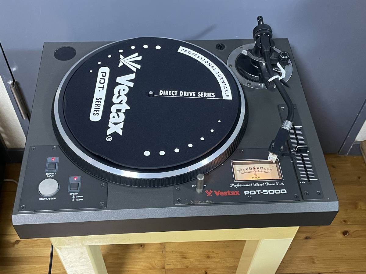 Vestax PDT-5000 DJ turntable + PMC005( freebie ): Real Yahoo