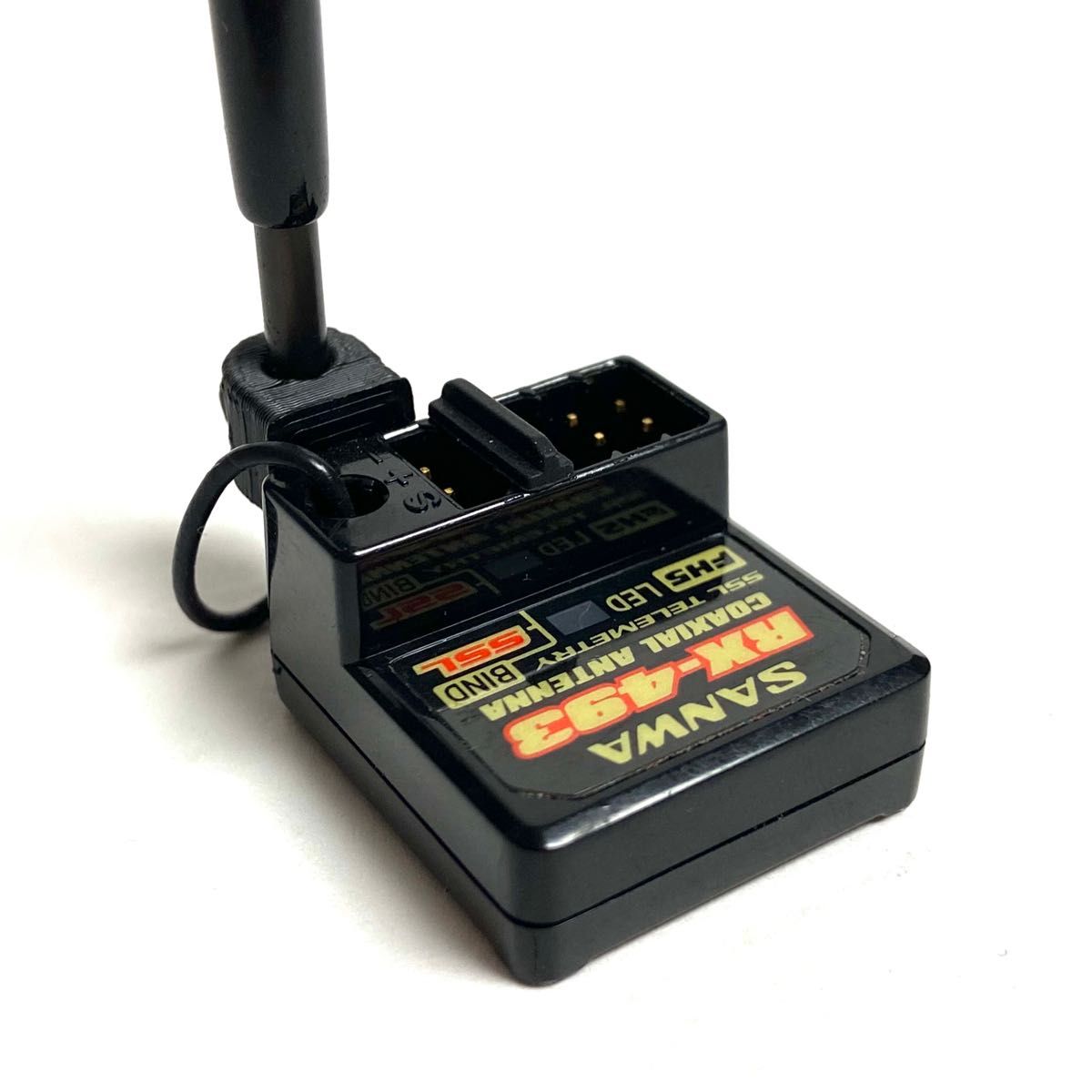 サンワ RX493 受信機 アンテナホルダー付 M17プロポなどに｜Yahoo