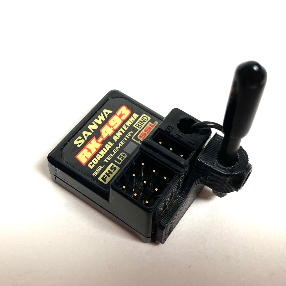 サンワ RX493 受信機 アンテナホルダー付 M17プロポなどに｜Yahoo
