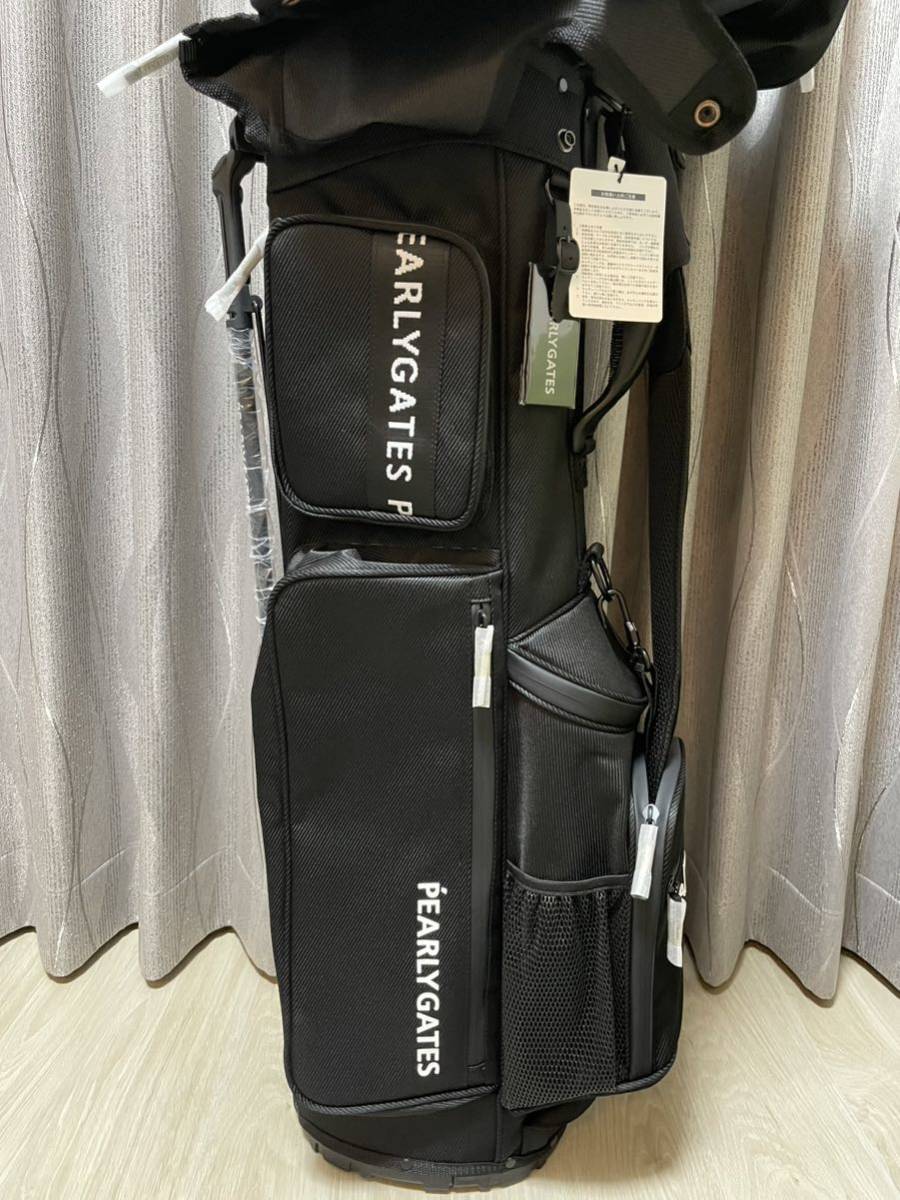 パーリーゲイツ スタンド式 キャディバッグ (46インチ対応) ブラック