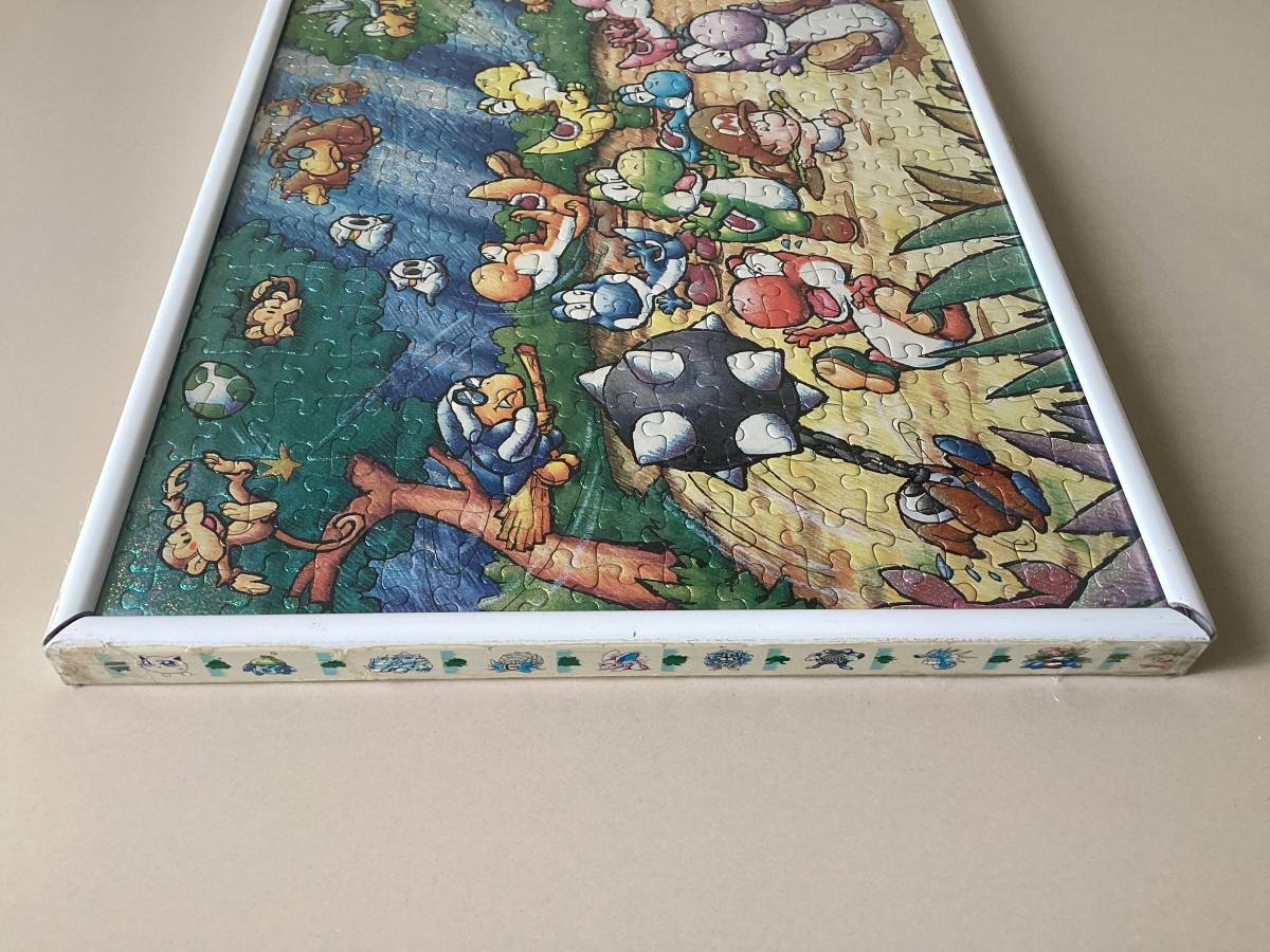 スーパーマリオ ヨッシーアイランド ジグソーパズル 完成品 レトロ