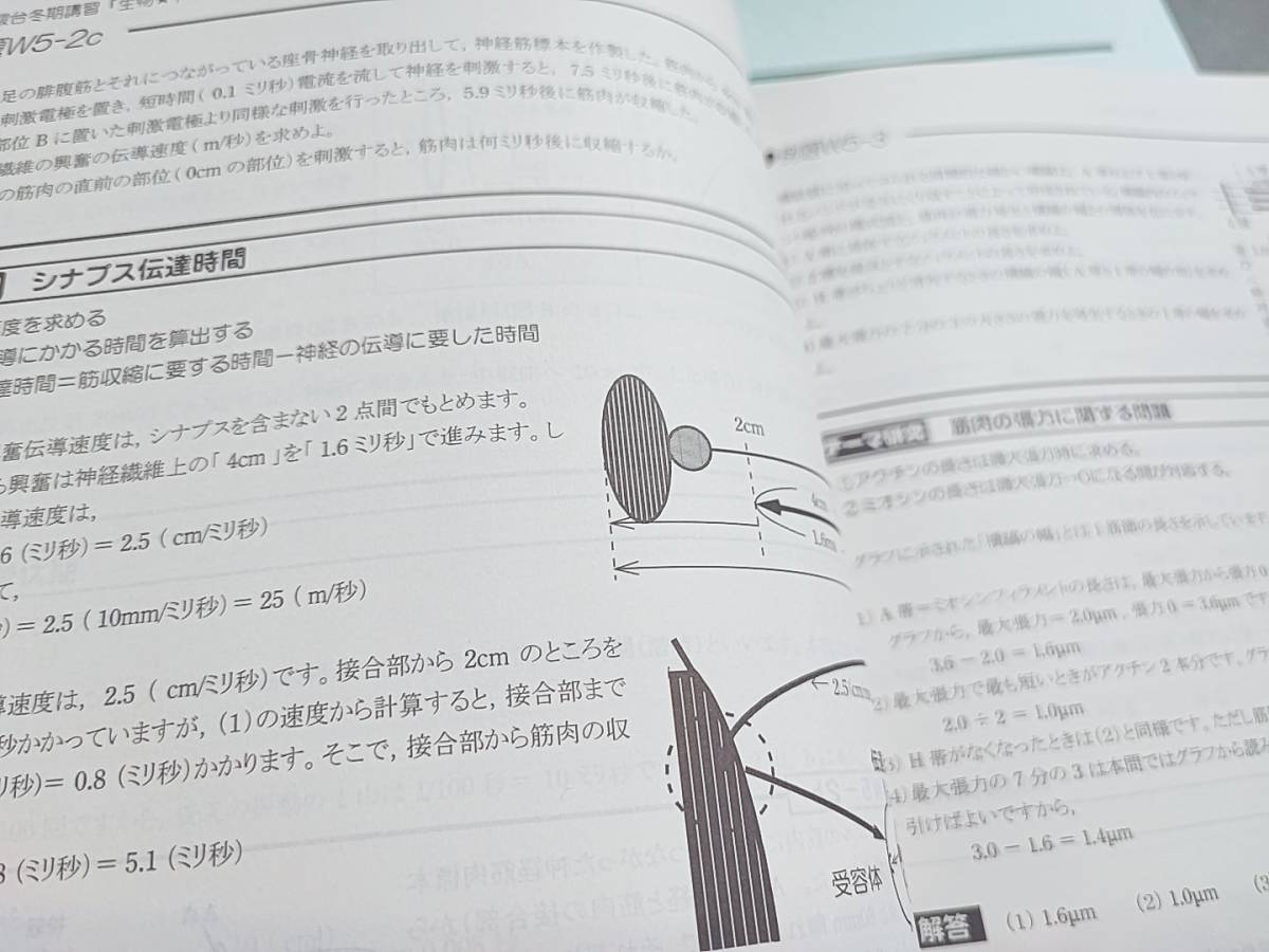 駿台 朝霞先生 締切 冬期 生物 トリプルミラクル# テキスト・講義問題