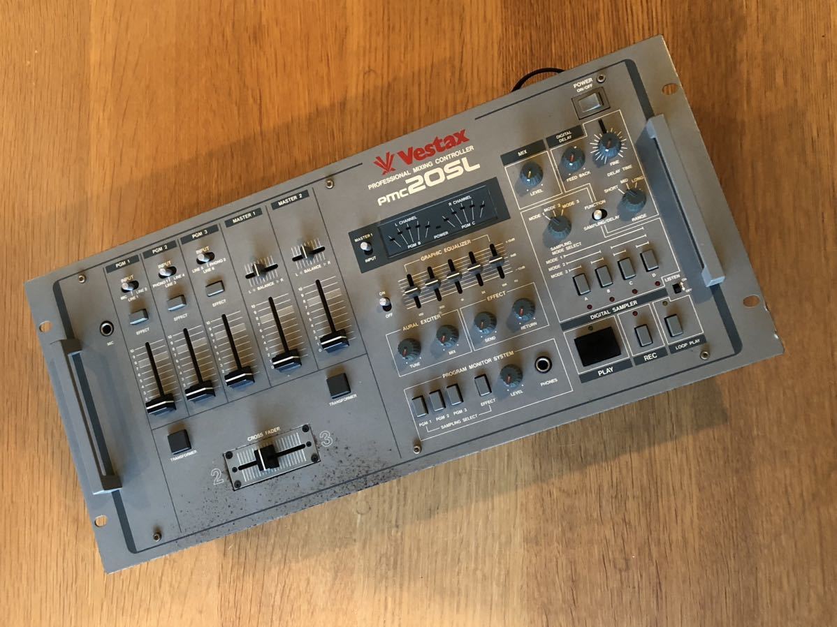 Vestax pmc-20SL DJ KRUSH 愛用 名機 VESTAX PMC-20SL DJ KRUSH 愛用機