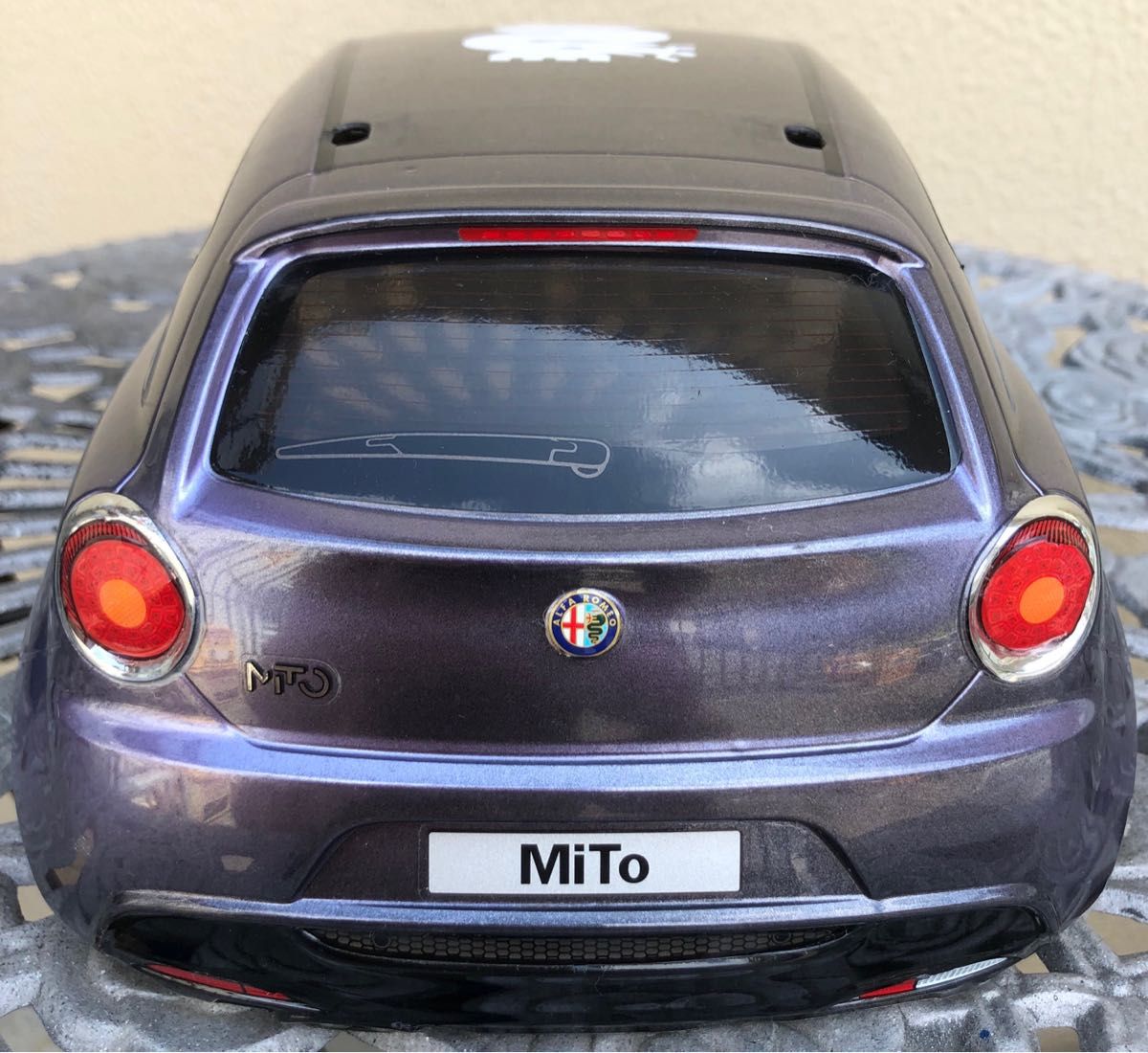 タミヤ 1/10電動RCカー用（Mシャーシ） ボディ アルファロメオ MiTo