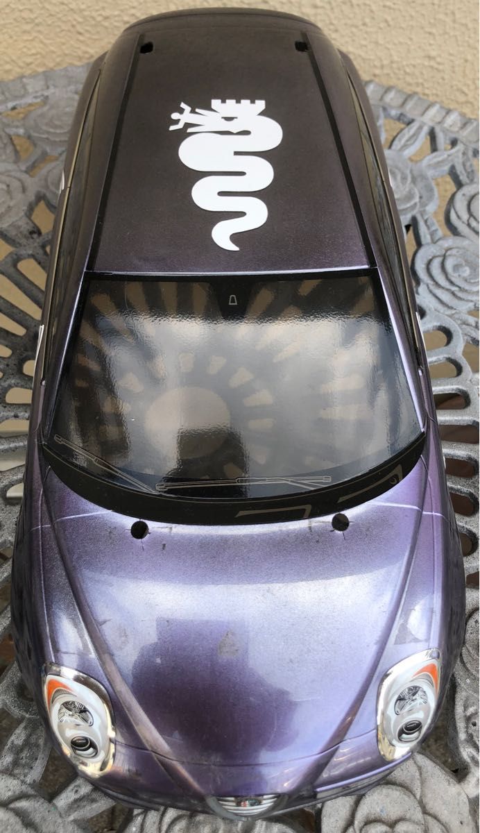 タミヤ 1/10電動RCカー用（Mシャーシ） ボディ アルファロメオ MiTo